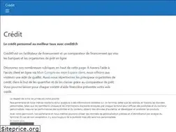 Sites similar to credit0.fr