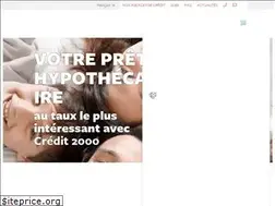 Sites similar to credit2000.be