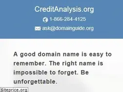 Sites similar to creditanalysis.org