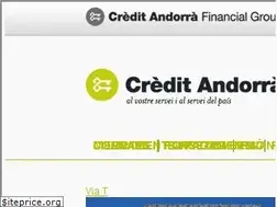Sites similar to creditandorragroup.ad