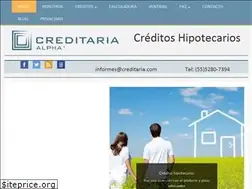 Sites similar to creditaria-alpha.com