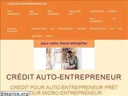 Sites similar to creditautoentrepreneur.com