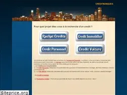 Sites similar to creditbanques.fr