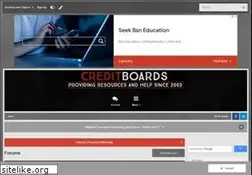 Sites similar to creditboards.com