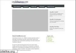 Sites similar to creditbureau.com
