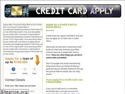 Sites similar to creditcardapply.co.za