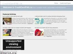Sites similar to creditcardfaq.ca