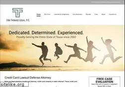 Sites similar to creditcardlawsuitdefense.com
