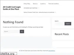 Sites similar to creditcardlogin.co
