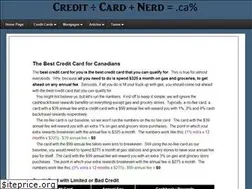 Sites similar to creditcardnerd.ca