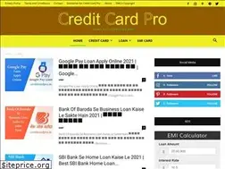 Sites similar to creditcardpro.in