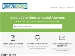 Sites similar to creditcardquestions.com