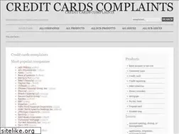 Sites similar to creditcardscomplaints.gdn