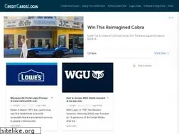 Sites similar to creditcardslogin.net