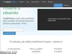 Sites similar to creditcheck.cz