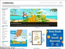 Sites similar to creditdonkey.com