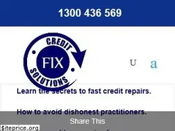 Sites similar to creditfixsolutions.com.au