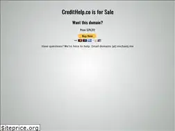 Sites similar to credithelp.co