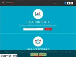 Sites similar to creditinfo.ee