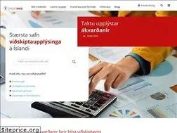 Sites similar to creditinfo.is
