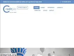 Sites similar to creditjob.fr