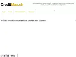 Sites similar to creditmax.ch