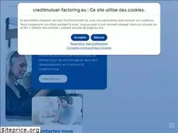 Sites similar to creditmutuel-factoring.eu
