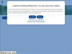 Sites similar to creditmutuelalliancefederale.fr