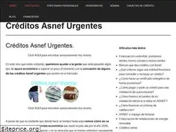 Sites similar to creditosasnefurgentes.es