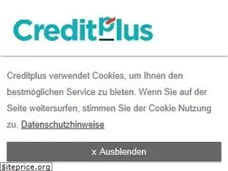 Sites similar to creditplus.de