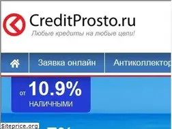 Sites similar to creditprosto.ru