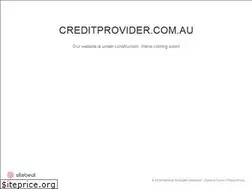 Sites similar to creditprovider.com.au