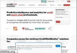Sites similar to creditriskmonitor.com