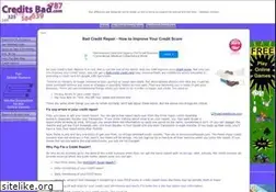 Sites similar to creditsbad.com