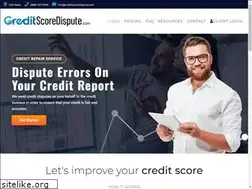 Sites similar to creditscoredispute.com