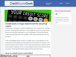 Sites similar to creditscoregeek.com