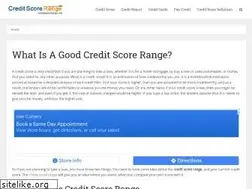 Sites similar to creditscoresrange.net