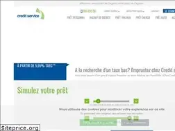 Sites similar to creditservice.lu