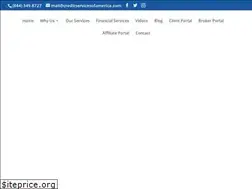 Sites similar to creditservicesofamerica.com