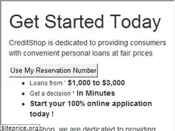Sites similar to creditshop.com