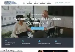 Sites similar to creditsolutionscorp.com