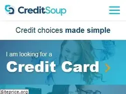 Sites similar to creditsoup.com