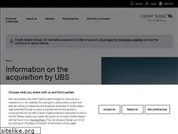 Sites similar to creditsuisse.ch