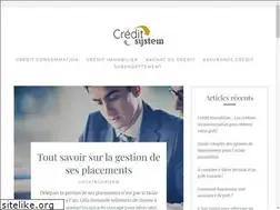 Sites similar to creditsysteme.fr