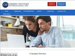 Sites similar to creditsystemsintl.com