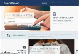 Sites similar to creditunion.hu