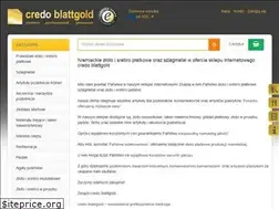Sites similar to credo-blattgold.pl