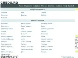 Sites similar to credo.ro