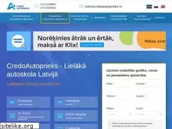 Sites similar to credoautoprieks.lv