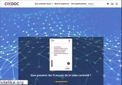 Sites similar to credoc.fr